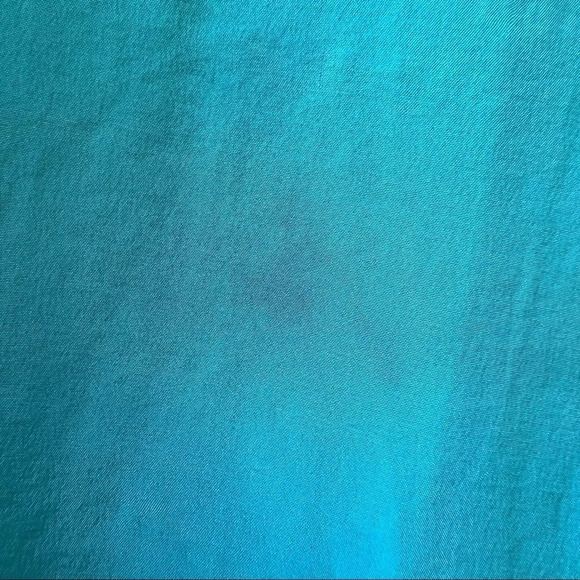 Lilly Pulitzer Rogan silk patterned halter top rainbow colorful aqua 5117 - Picture 12 of 12